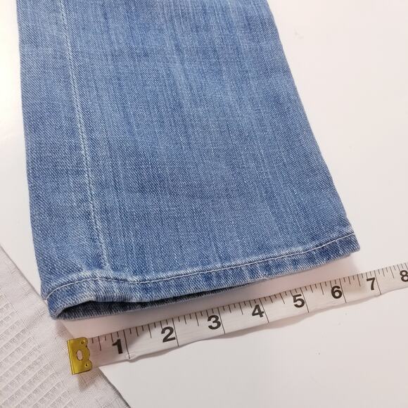 Big Star Jeans Nova XVI Kate Crop Straight Leg Low Rise Light wash Denim - Picture 8 of 10